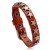punk retro  Five-pointed star Cowhide bracelet