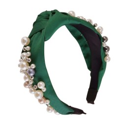 Korean style big samll Pearl eadband color width eadband Cloth all-Purpose wom..