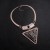 occidental style fashion exaggerating geometry triangle necklace woman short style Collar personality diam