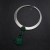 Collar  occidental style  punk wind Metal snake chain tassel necklace woman  trend clavicle chain
