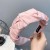  personality width eadband  Korean style pure color sweet temperament eadband Cloth adies wind