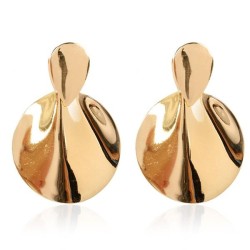occidental style geometry Alloy earrings  fashion all-Purpose atmospheric Allo..