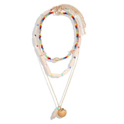  natural series colorful beads starfish Pearl Shells Irregular long style all-..