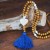 occidental style turquoise pendant natural sweater chain Bohemia color tassel necklace long style woman