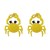 personality fashion cartoon samll ear stud day lovely earrings