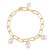occidental style wind chain bracelet all-Purpose fashion chain buckle circle
