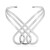 occidental style geometry Irregular Metal Collar  punk unique exaggerating Collar necklace