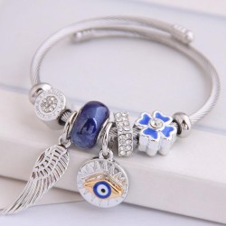 occidental style fashion  Metal all-PurposeD angel wings  eyes  pendant more e..