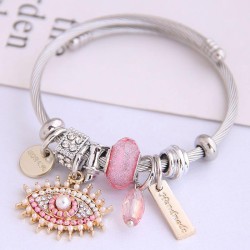 occidental style fashion  Metal all-PurposeD  eyes  concise drop pendant more ..