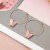 occidental style  fashion fashion color Acrylic butterfly earrings personality butterfly buckle woman