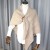 leather buckle knitting samll cardigan woolen samll  thick warm Collar  Autumn and Winter shawl woman