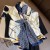 Autumn and Winter shawl  Korean style Collar false collar fashion scarf  Pearl buckle knitting woolen samll
