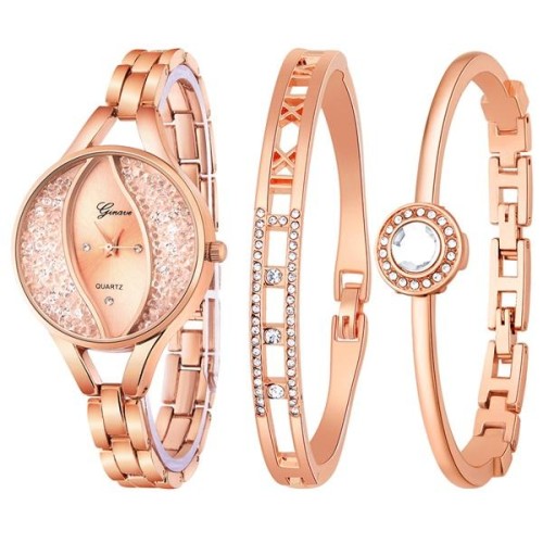 VE fashon women quartz watch damond bangle