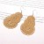 silver occidental style Alloy earrings temperament Round geometry flowers candy color Earring