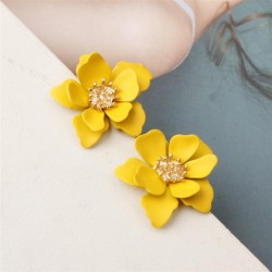 occidental style frosting flowers Earring  sweet temperament fashion ethnic st..
