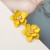 occidental style frosting flowers Earring  sweet temperament fashion ethnic style all-Purpose ear stud