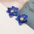 occidental style frosting flowers Earring  sweet temperament fashion ethnic style all-Purpose ear stud