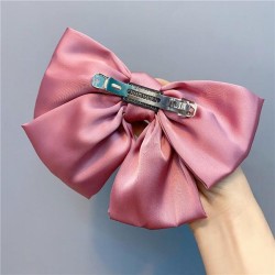 exaggerating big Double layer bow hair clip  Korean style  handmade head