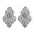 occidental style brief  fashion rhombus Alloy carving personality geometry earrings womanearrings F