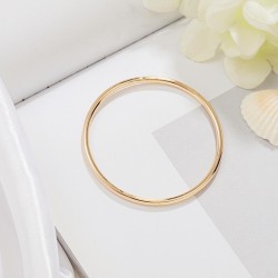 silver color circle bangle woman color occidental style wind imitate gold circ..