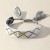  occidental style  Bohemia ethnic style handmade Word tassel weave bracelet