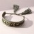  occidental style  Bohemia ethnic style handmade Word tassel weave bracelet