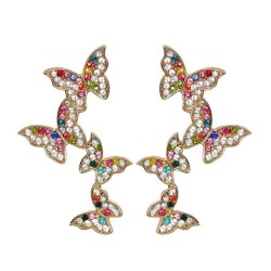 occidental style Korean style earrings fashion personality woman earrings diam..