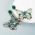 earring  occidental style personality hollow color butterfly earrings fashion temperament banquet ear stud