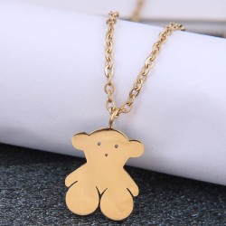  Korean style fashion sweetO concise samll titanium steel personality woman ne..