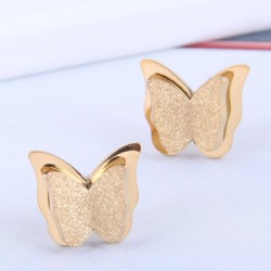 fine Korean style fashion sweetOL concise butterfly titanium steel personality..