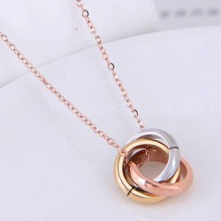 fine Korean style fashion concise sweetOL three color circle personality woma..