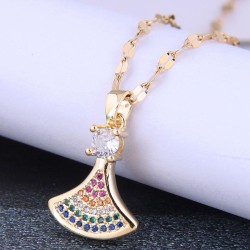 fine Korean style fashion sweetOL flash diamond temperament woman necklace