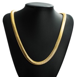  clavicle chain gilded necklace man woman necklace fashion titanium steel colo..
