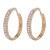 occidental style wind brief big circle woman  fully-jewelled geometry arring exaggerating retro high earrings