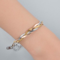 occidental style fashion stainless steel titanium steel bracelet woman brief p..