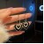s silver diamond love circle arringins wind Peach heart Acrylic earrings temperament ear stud