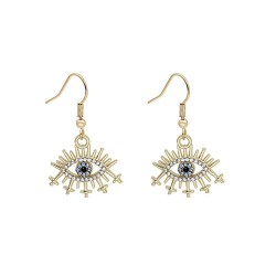 occidental style fashion Irregular shape earrings retro high-end atmospheric e..