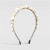 F occidental style  imitate Pearl diamond retro Headband Metal temperament Ladies fashion Headband