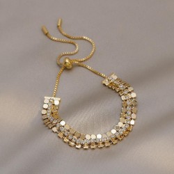 sequin fashion braceletins samll girl student bangle summer fashion woman