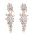  occidental style  fashion Bohemia temperament long style personality colorful diamond ear stud woman