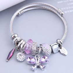 occidental style fashion  Metal all-PurposeDL concise bright butterfly pendant..