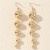   retro temperament geometry beads earrings long style surface big samll Beads Earring