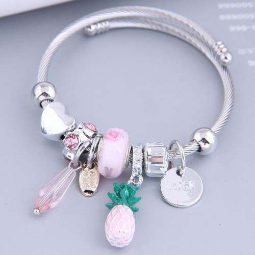 occidental style fashion  Metal all-Purpose drop more elements pendant accessories temperament bangle