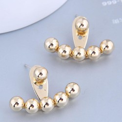 Korean style fashion sweetOL concise surface personality temperament ear stud
