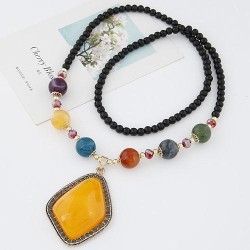 Korean style fashion Metal concise geometry Modeling accessories pendant acces..