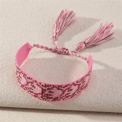  occidental style weave belt tassel Nepal ethnic style day bracelet