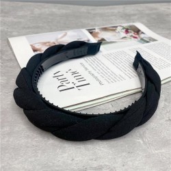 Autumn and Winter twisted Headband color high Headband retro temperament head