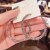 silver retro earrings exaggerating big circle circle wind circle circle more Earring ear stud samll temperament