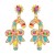 christmas earrings  luxurious fully-jewelled christmas earrings  sweet lovely Rhinestone bow earring