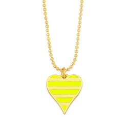 occidental style brief love enamel heart-shaped necklace clavicle chain woman ..